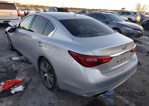 2019 Infiniti Q50 3.0T Sport z USA, uszkodzony, nr VIN JN1EV7AP3KM540288